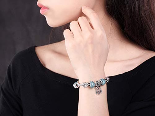 bracelet en argent plaqué presentski pour femme pour anniversaire