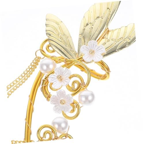 AKOOSY Boucles Oreilles Clip Pompons Élégantes pour Femmes Fête