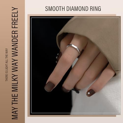 Bague GUVYATI Femme Argent S925 "Rencontre Inoubliable" - Idéal pour Alliance Mariage Fiançailles - Lot de 3 Bagues + Po