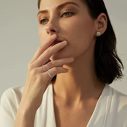 Adramata 14K Plaqué Or Bague Reglable Épais et Mince Or Argent Bague Femme Homme