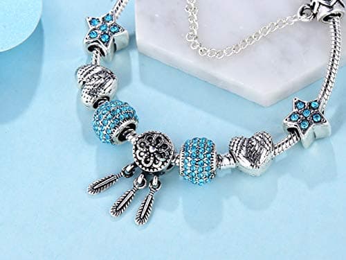 bracelet en argent plaqué presentski pour femme pour anniversaire