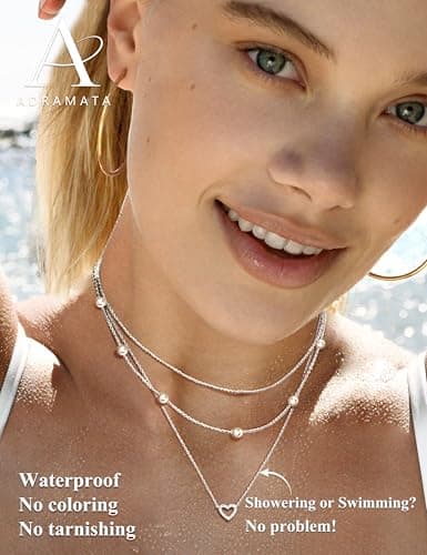 Adramata Collier Femmes Acier Inoxydable Réglable Coeur Pendentif Or Plaqué 14K Bijouxavec Boîte Éco-Conçue - Mode & Lux