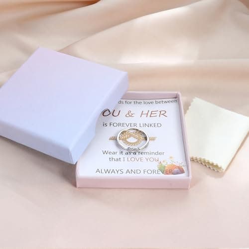 LOLIAS Bague Argent 925 Femme Amour Noeud avec Zircone Cubique pour Femmes Cadeau Bijou Feminin Taille 52-64 Écologique