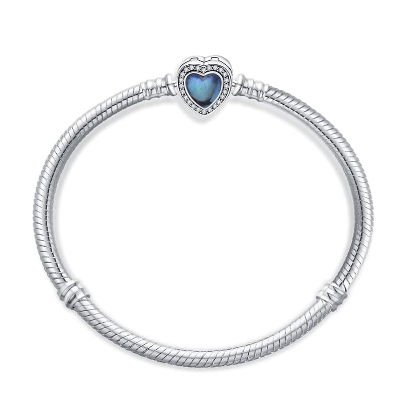 Bracelet argent sterling 925 TINSLO femme CMB062 Saint Valentin, fête des mères, Noël — PAB037