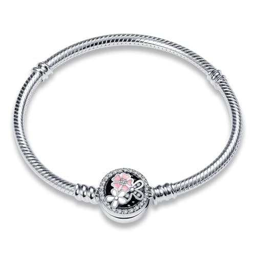 QIKAOLA S925 Bracelets en argent pour Pandora, destinés aux femmes - Élégants et 있었던 질문을 기반으로 한 최적화된 SEO 헤더: QIKAOLA S92 — CMB059