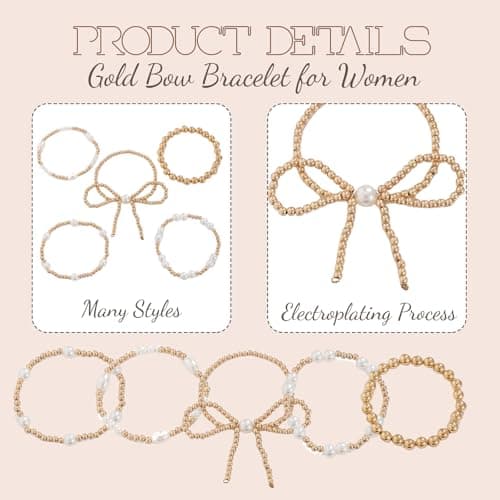 Cosmeria Ensemble de bracelets pour femme | bijoux portables polyvalents pour toutes les occasions | design charmant pou