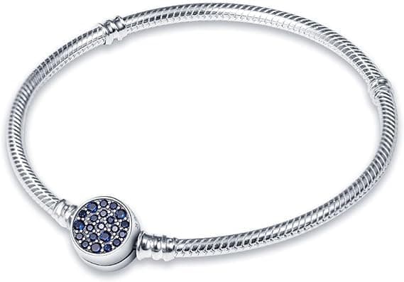 QIKAOLA S925 Bracelets en argent pour Pandora, destinés aux femmes - Élégants et 있었던 질문을 기반으로 한 최적화된 SEO 헤더: QIKAOLA S92 — CMB063