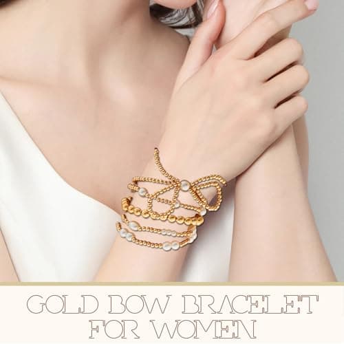 Cosmeria Ensemble de bracelets pour femme | bijoux portables polyvalents pour toutes les occasions | design charmant pou