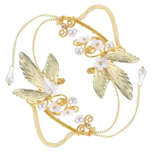DIKACA Boucles Oreilles Aile et Franges Design Élégant et Léger Femmes et Filles Cadeau Anniversaire Festif 2 Pièces