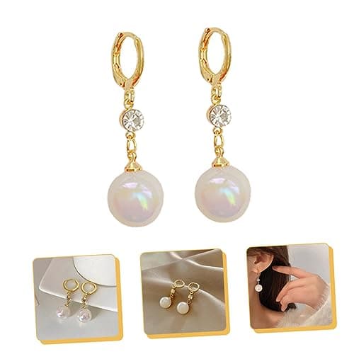 OATIPHO Piercings Longues Suspensibles en Or Rose Accessoires Mode Adultes Jouets Élégants Pullover 1 Paire Trendy Ouvra