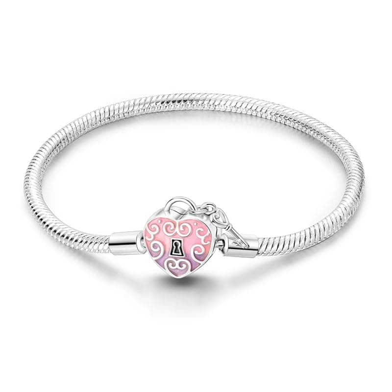 Bracelet argent sterling 925 TINSLO femme CMB062 Saint Valentin, fête des mères, Noël — KJB056