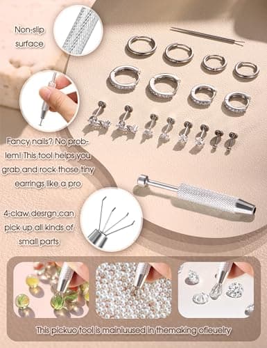 Adramata 18PC Piercings Hélix Tragus Or/Argent Pour Femme Homme
