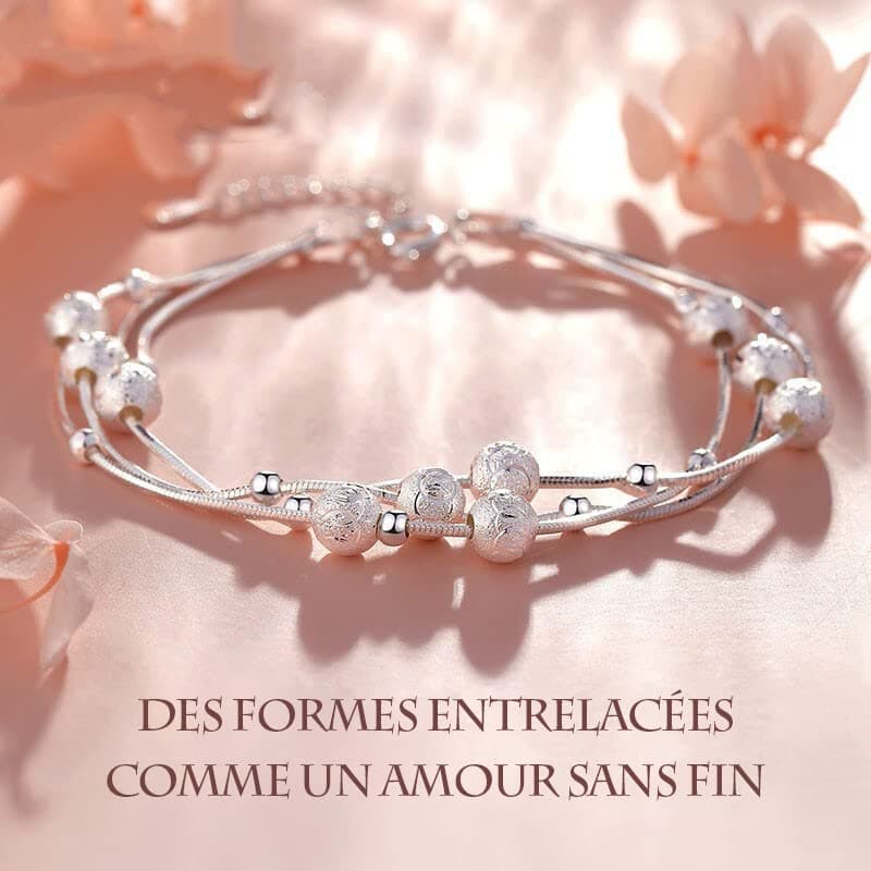 Bracelet argent 925 personnalisé femme pour femme et anniversaire