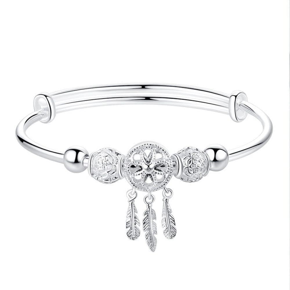 Bracelet en argent YITAIYUAN pour femme, attrape-rêves créatif, cadeau pour anniversaire de Noël, meilleure amie