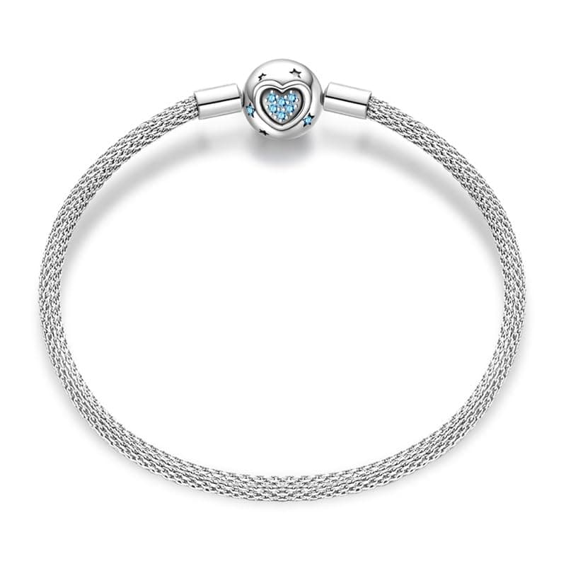 Bracelet argent sterling 925 TINSLO femme CMB062 Saint Valentin, fête des mères, Noël — PAB027
