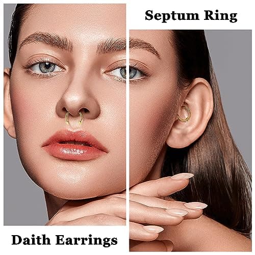 AdramataSeptumAcierChirurgicalHommesAccessoiresOreillesStandard100PcsCZConchCartilageTragusHélixeAnneauxFeràChevalbijoux