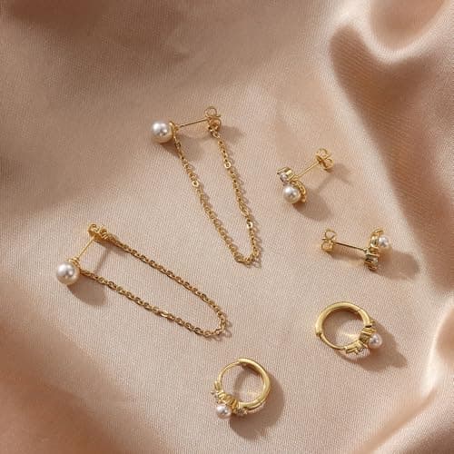 Adramata Boucles d'Oreilles Or Argent Recycled Femme pour Événements Spéciaux
Adramata Boucles d'Oreilles Créoles Plaqué