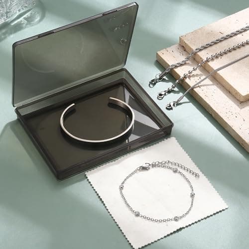 Adramata Chaîne Bracelets Or Acier Inoxydable Femme Réglable Fantaisie Empilables Imperial Standard 100