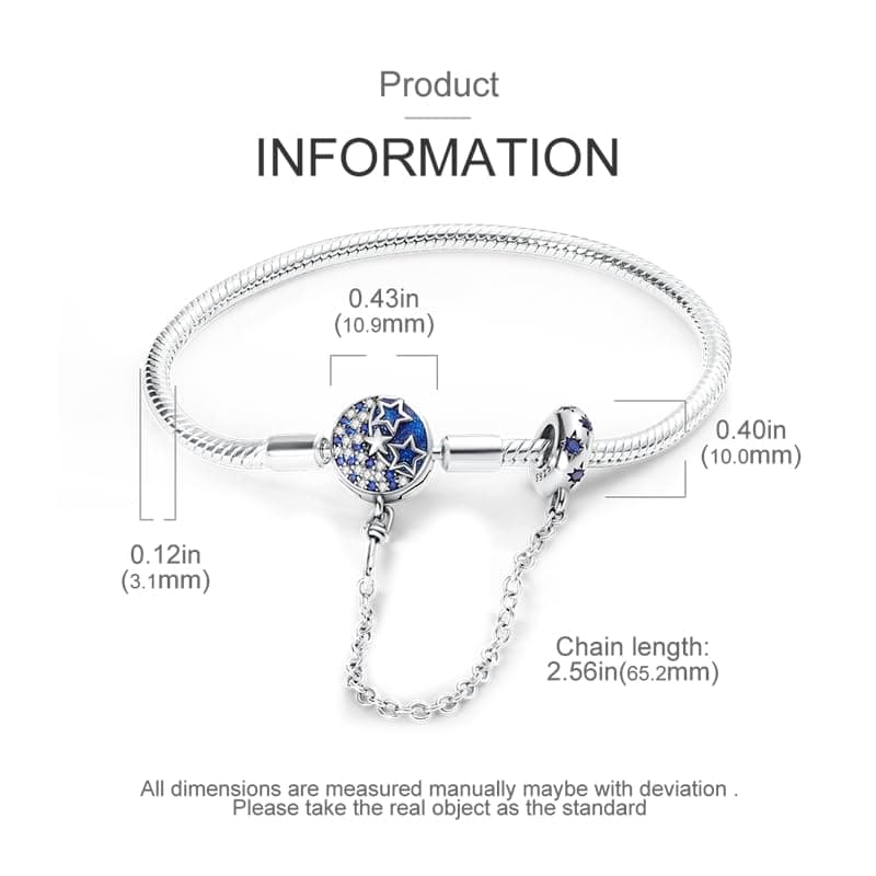 Bracelet en argent sterling 925 femme avec fermoir coeur Saint Valentin CMB051