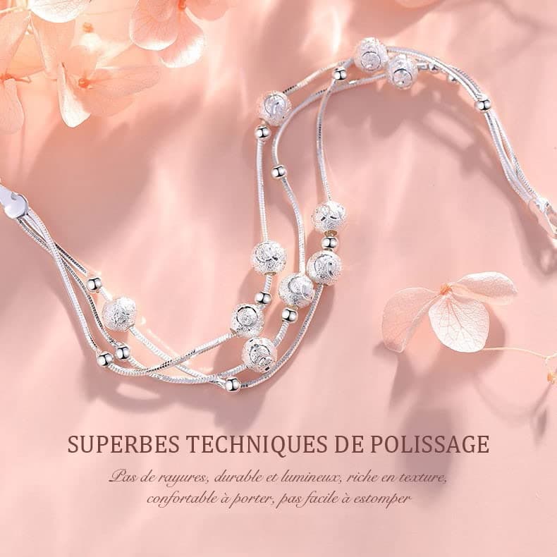 Bracelet argent 925 personnalisé femme pour femme et anniversaire