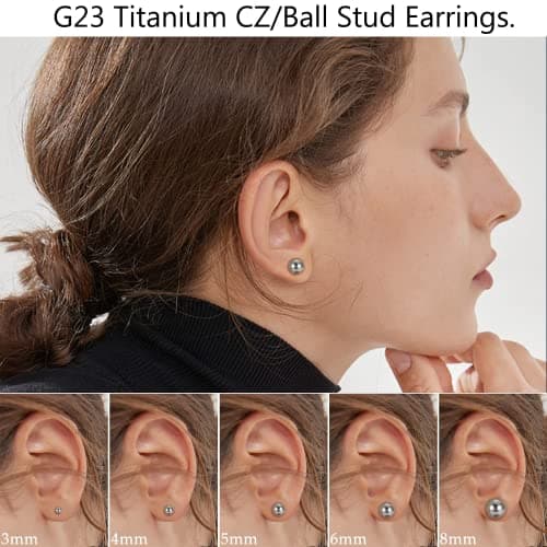 <think>

</think>

Adramata Boucles d'oreilles en Titane G23 pour Hommes et Femmes, Hypoallergéniques pour Oreilles Sens