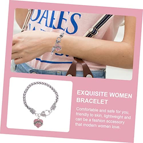 GALPADA Bijou Coeur Strass 5 Pièces Amitié Bracelet Couple Décoratif Charme Couleur Délicat