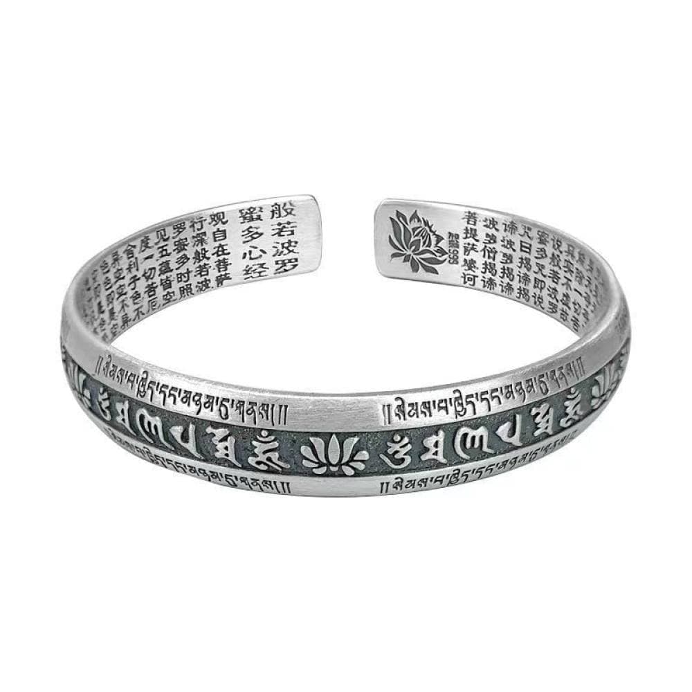 Bracelet Plaqué Argent CYSJ pour Femmes Nouveauté Zen Bouddha Mantra Lotus Meilleur Cadeau Anniversaire De Noël

Bracele