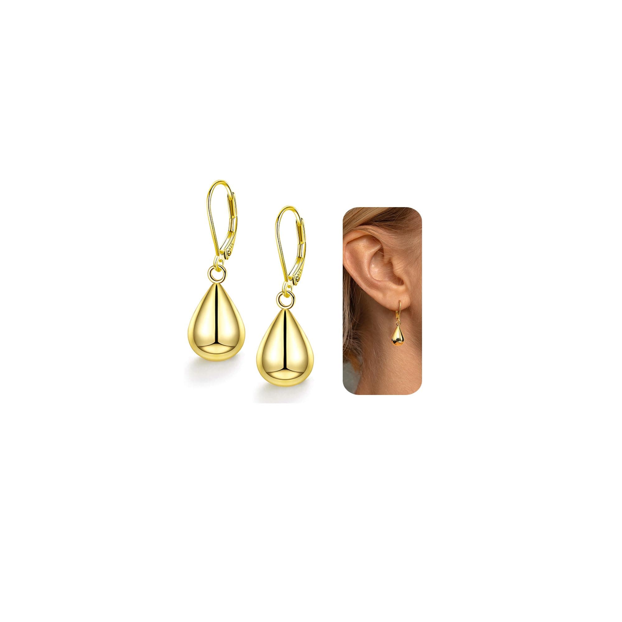 Adramata Boucles d'Oreilles Femme Argent 925 Salaire Matin Réalité Mode Yeux Filles Opportunités Modèle Don Maman Éco-Fr