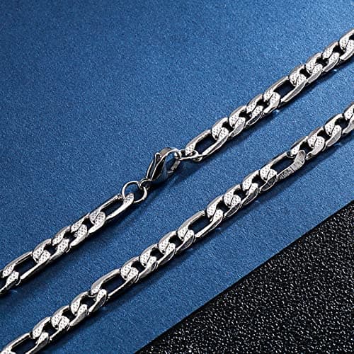 Collier AMDXD Hip Hop Homme Verrouillage Acier Inoxydable pour Garçon | Mode Accessoire Adolescent Homme