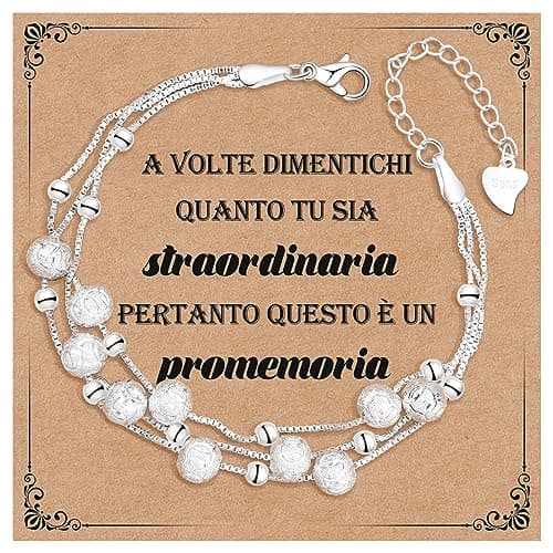 CheersLife bracelet femme pour sœur fille cadeau designer italien