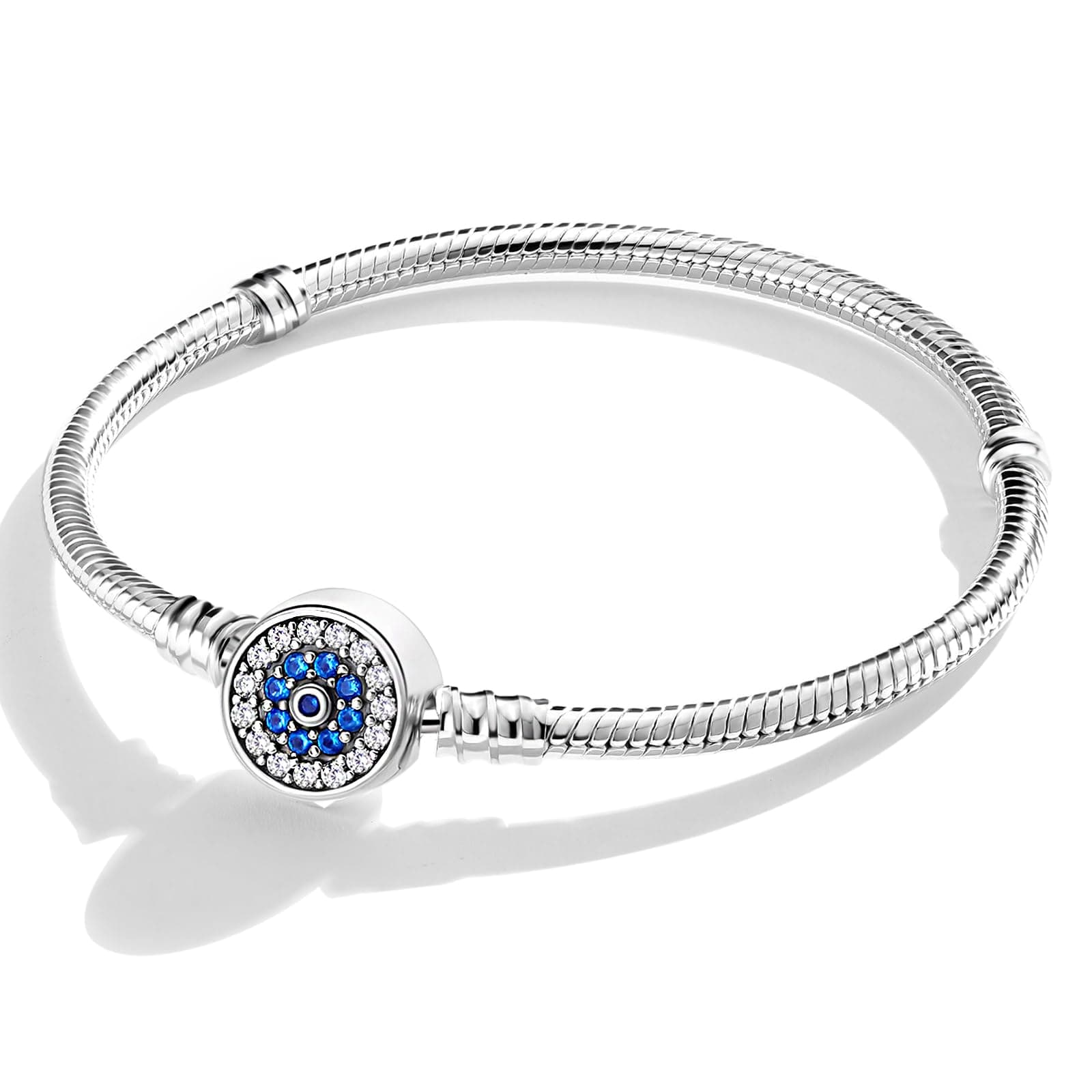 XWN Bracelet en Argent Sterling 925 pour Femme avec Charms de perle, Compatible avec Pandora, Accessoire de Mode Femmes