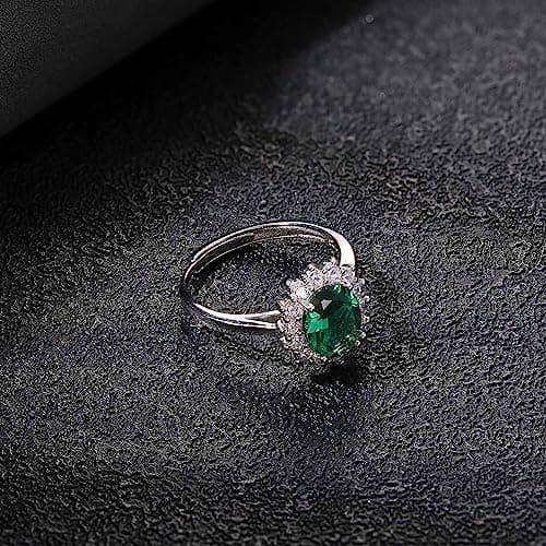 Adramata Bague Femme en Argent 925 Recycled, Idéale pour Élégance et Durabilité à l'Anniversaire ou au Mariage, Bague Ré