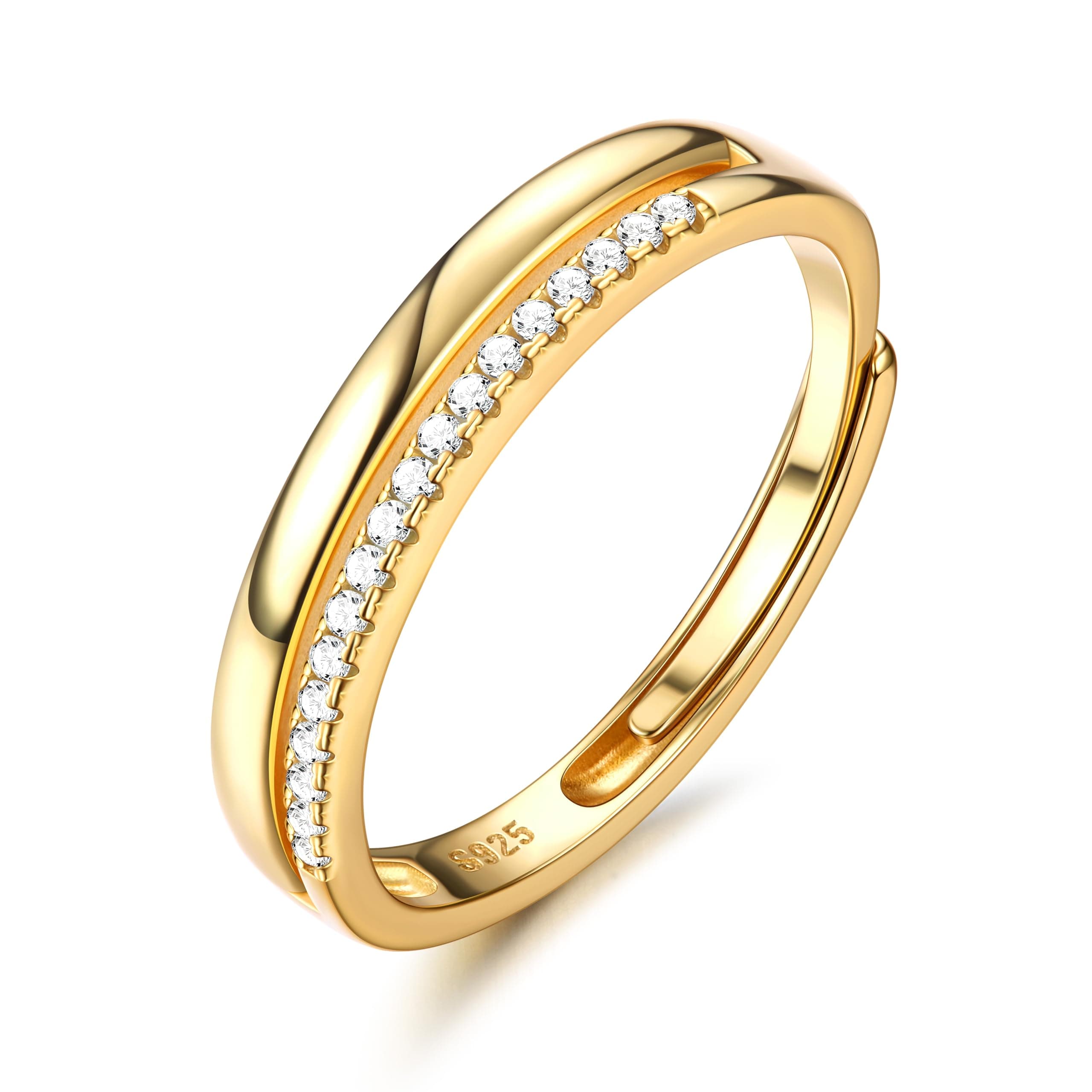 Bague Argent 925 Reglable Femme Anniversaire Cadeau  
Bague Reglable Argent 925 Filles Promesse Mariage  
Bague Filles A