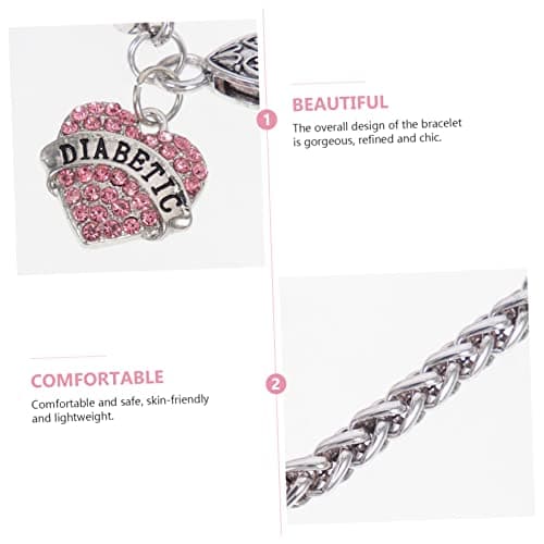 GALPADA Bijou Coeur Strass 5 Pièces Amitié Bracelet Couple Décoratif Charme Couleur Délicat