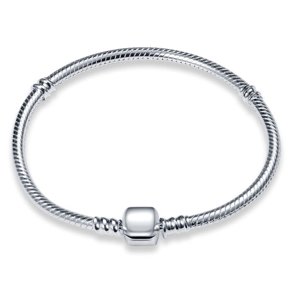 QIKAOLA S925 Bracelets en argent pour Pandora, destinés aux femmes - Élégants et 있었던 질문을 기반으로 한 최적화된 SEO 헤더: QIKAOLA S92