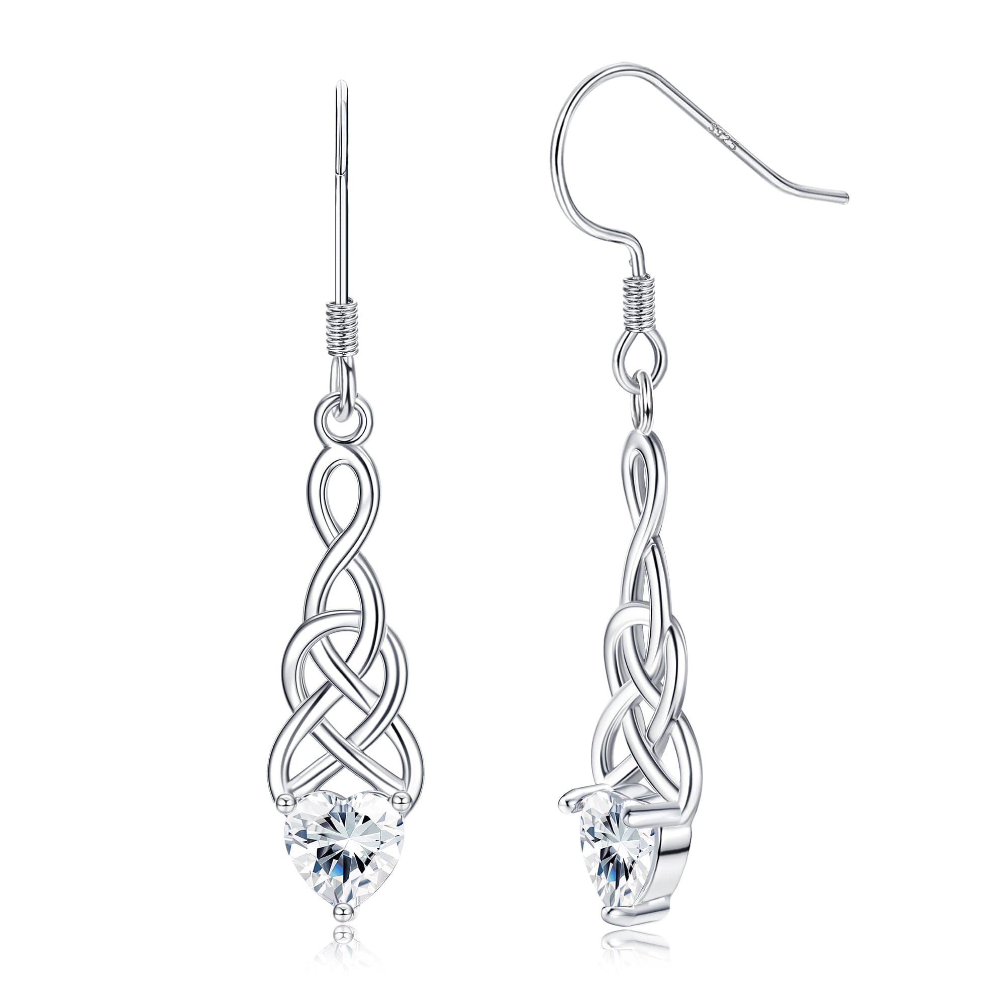 Boucles d'Oreilles Femme Argent 925 Pierre de Naissance Cœur Fantaisie Noir Standard 100
Boucles d'Oreilles Femme Argent