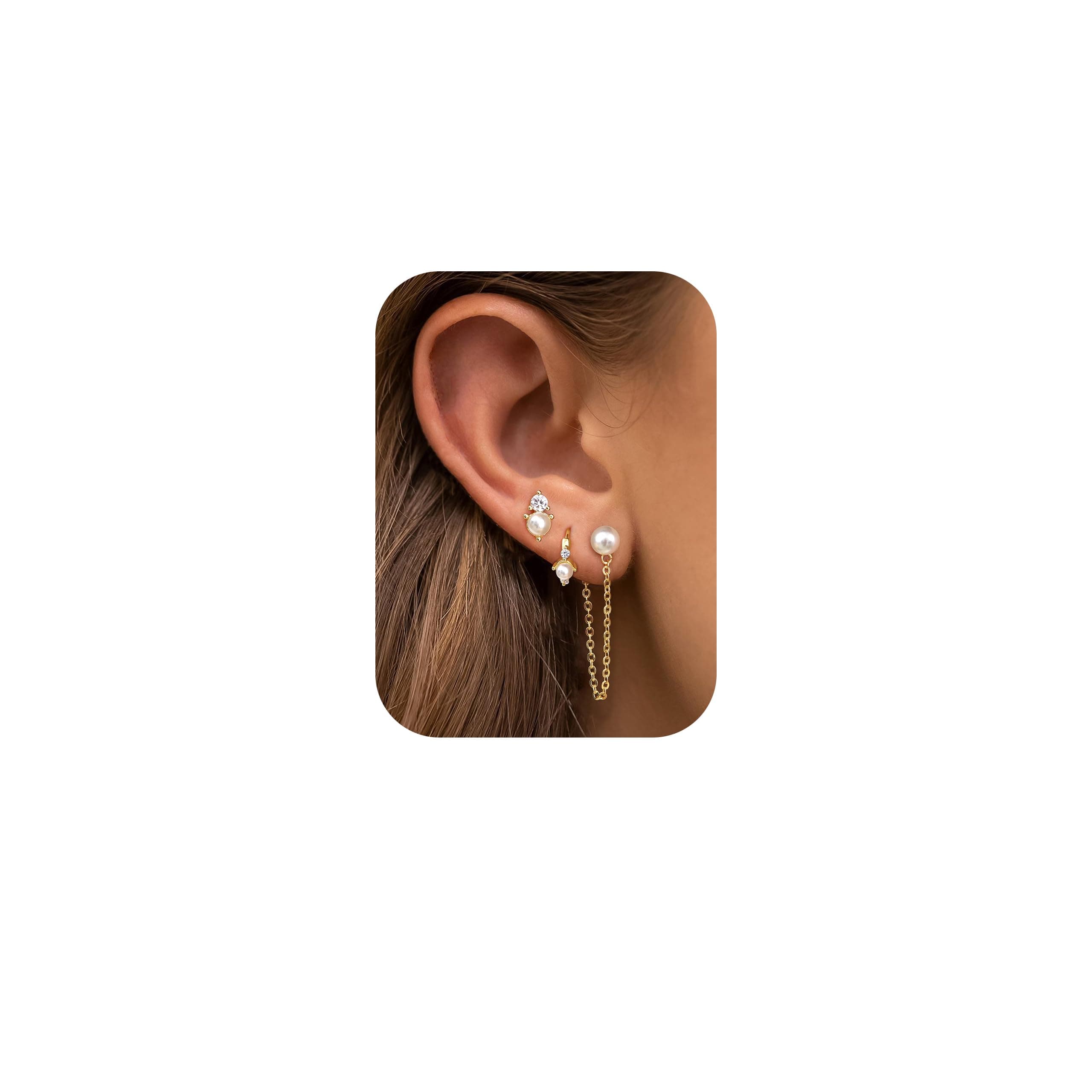 Adramata Boucles d'Oreilles Or Argent Recycled Femme pour Événements Spéciaux
Adramata Boucles d'Oreilles Créoles Plaqué